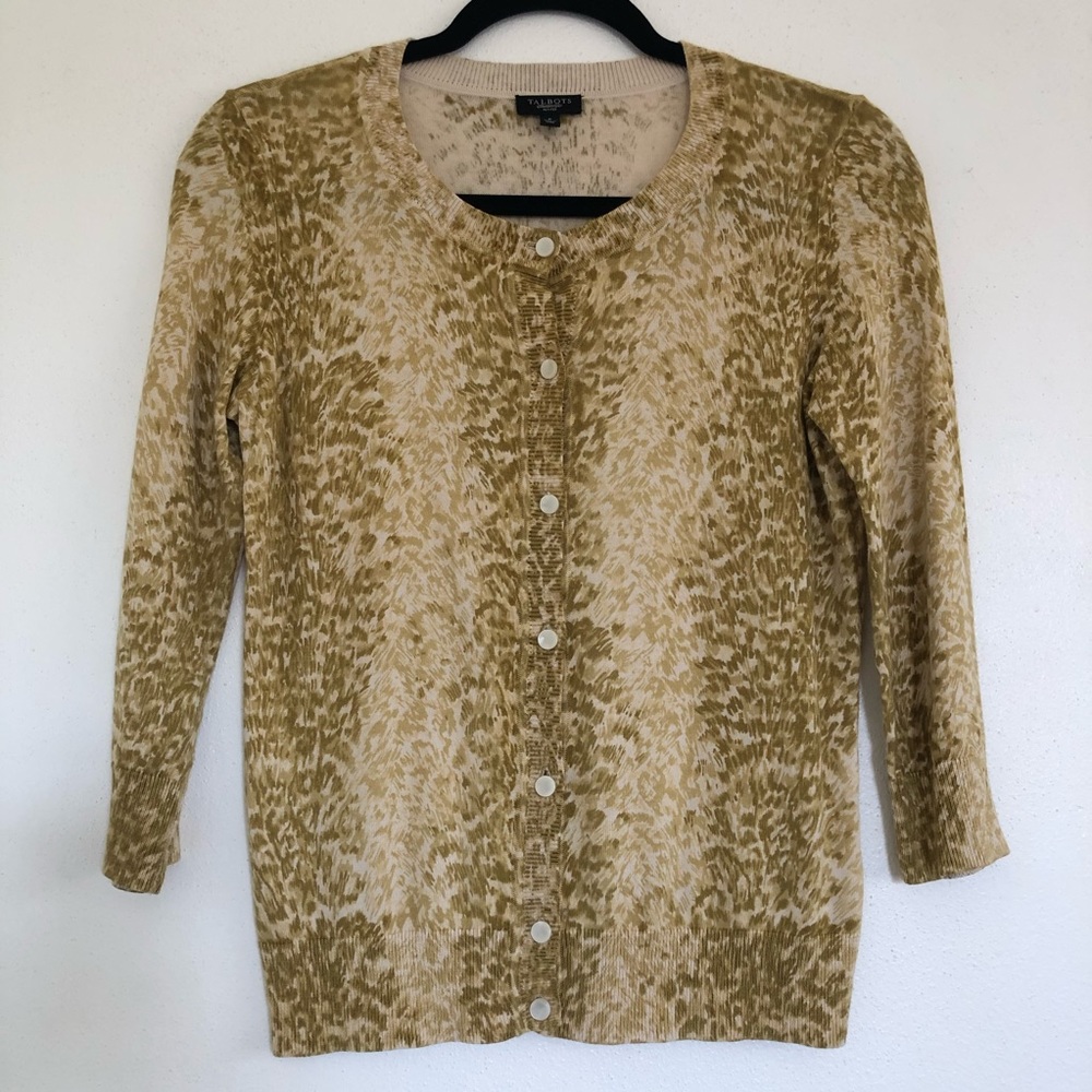 Talbots Petites Button Down Cardigan - image 1